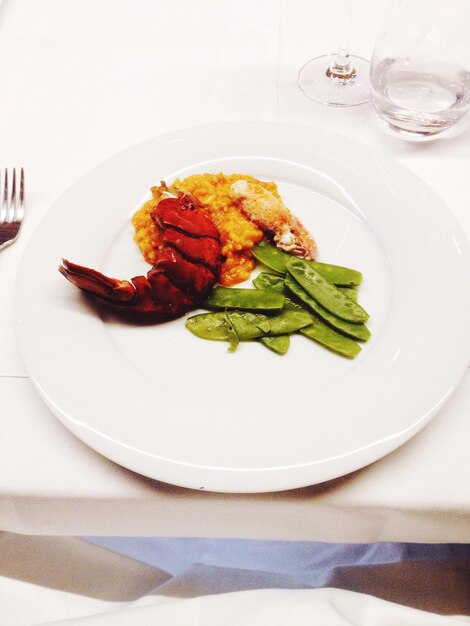 Gotowe danie na talerzu